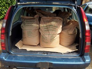 Free compost for Caldecote residents compliments of South Cambs District Council